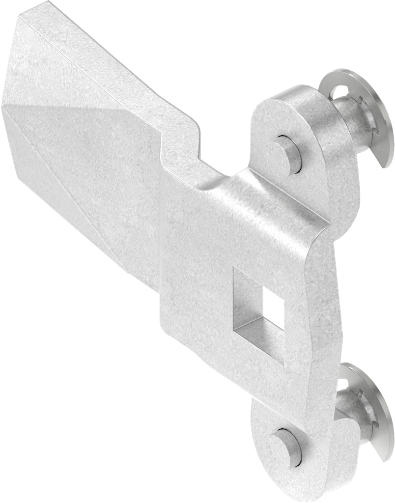 3-point cam, Steel zinc-plated