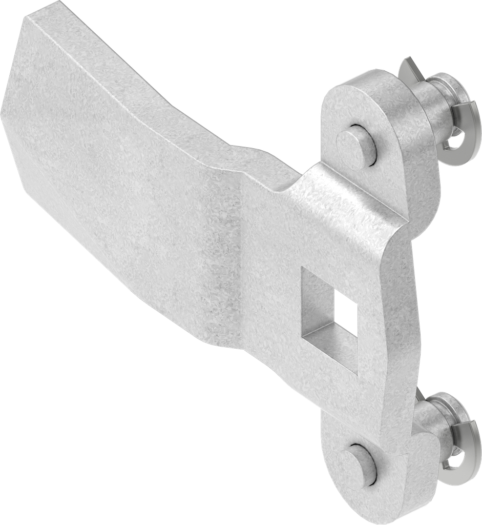 Vleugellip, Staal verzinkt