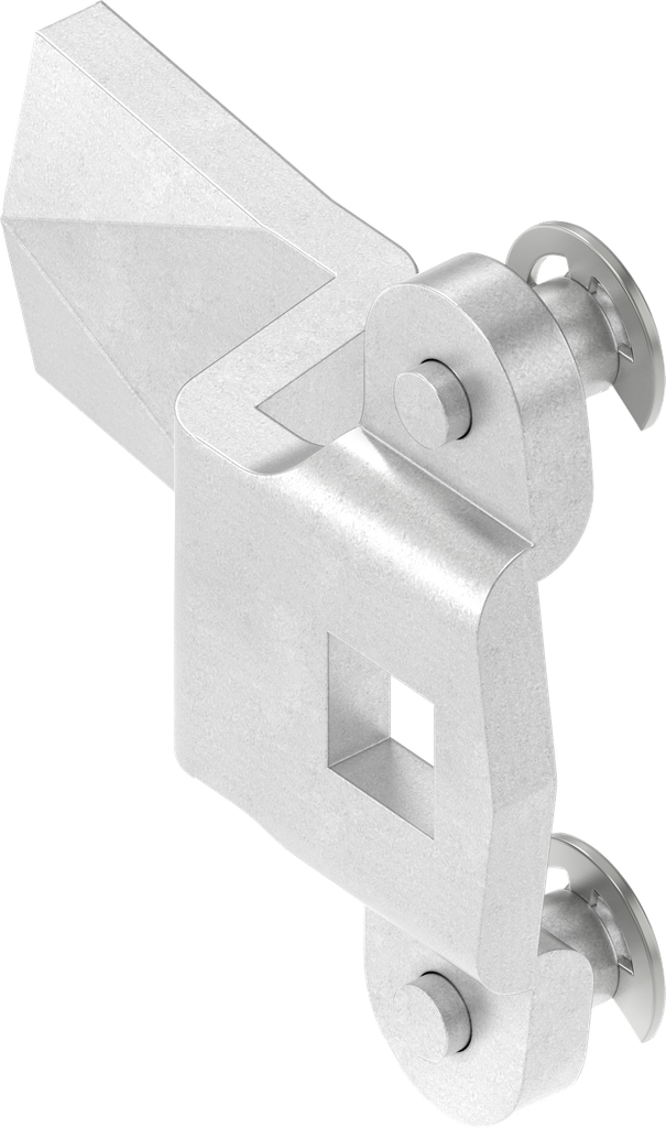 3-point cam, Steel zinc-plated