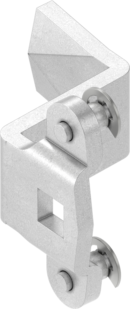 Vleugellip, Staal verzinkt