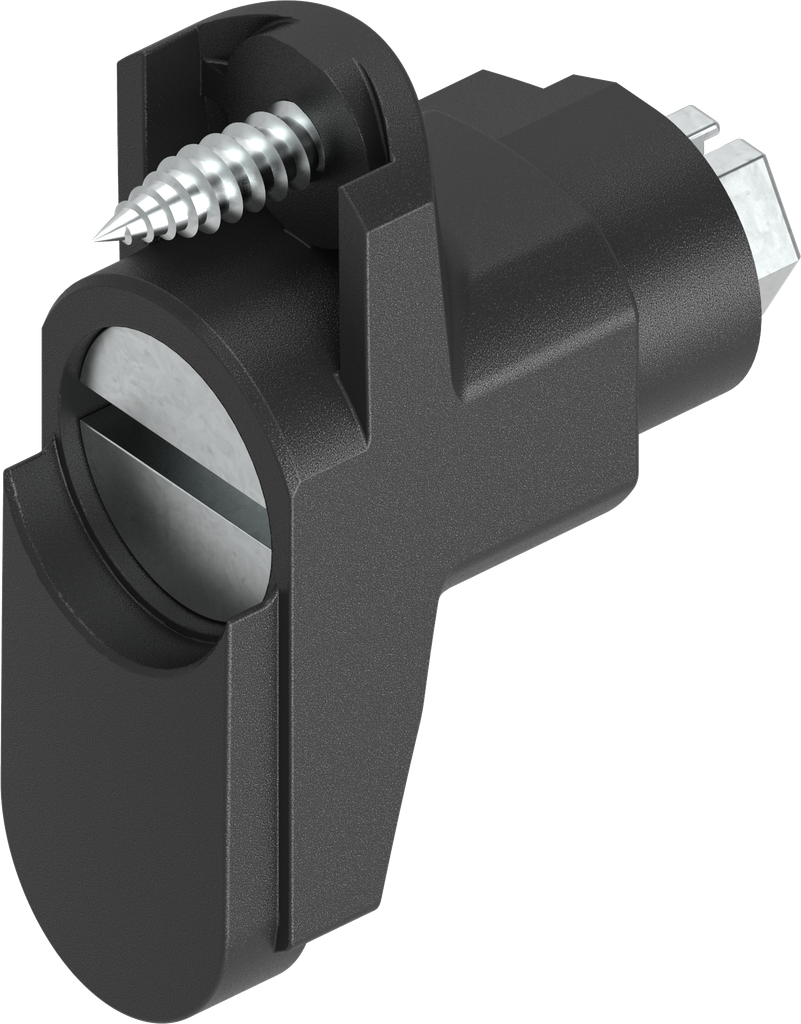 Modulo con inserto taglio 2x4, poliammide GF nero