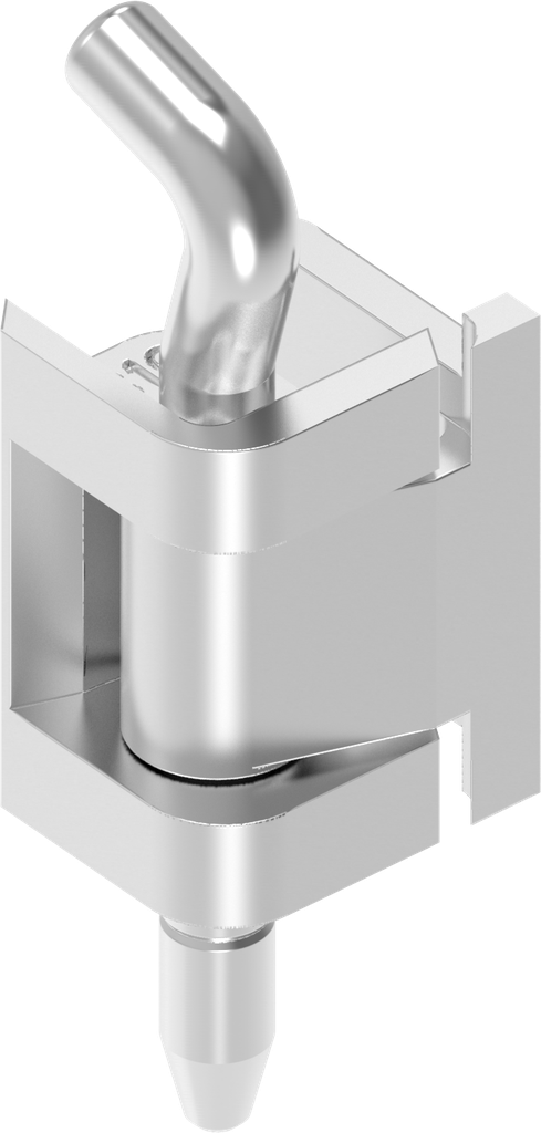 Cerniera 180°, acciaio inox AISI 316