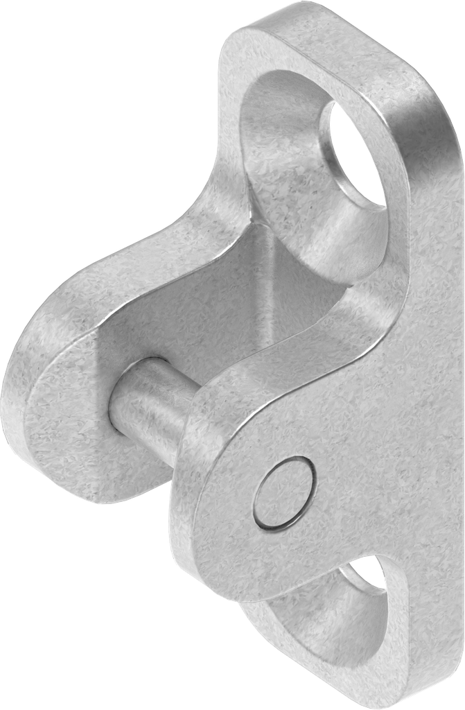 Interruttore per asta piatta con intaglio, zama zincato