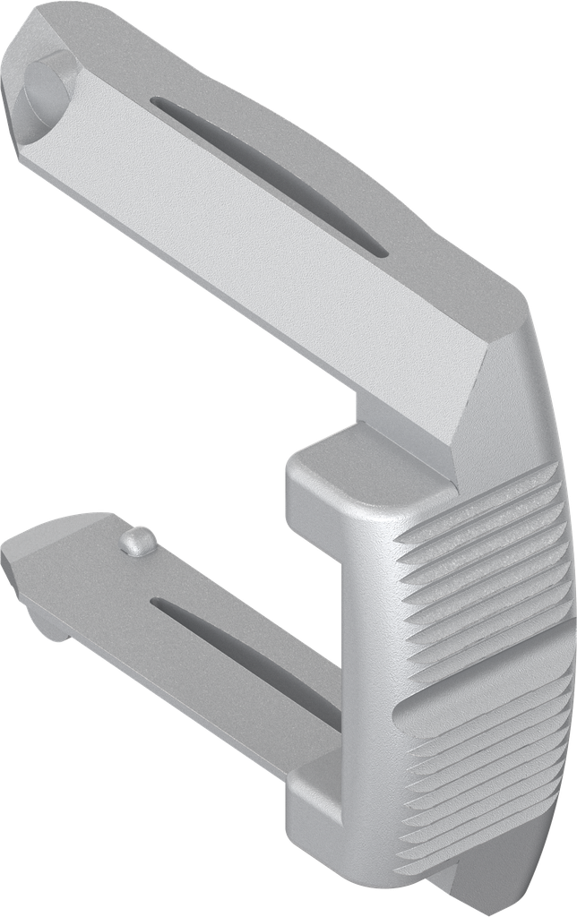 Verriegelungsgabel Ral 7032