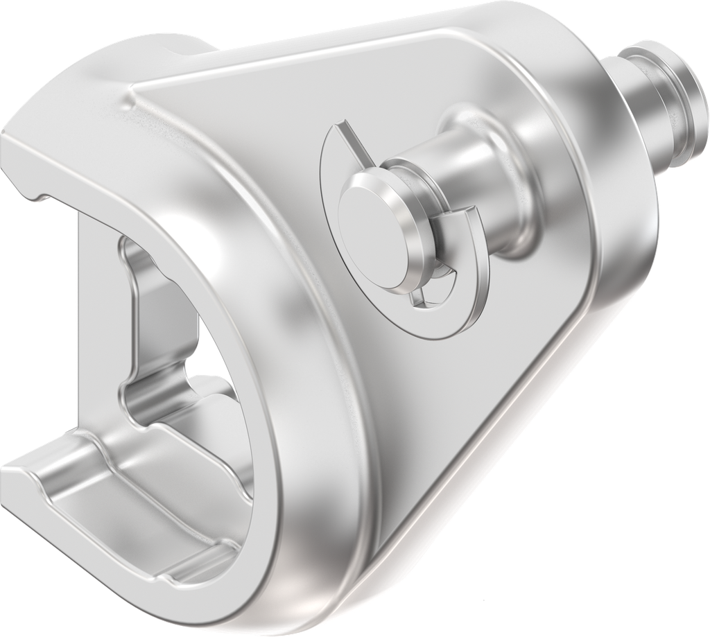 adaptateur pour verrouillage multi-point, inox AISI 316