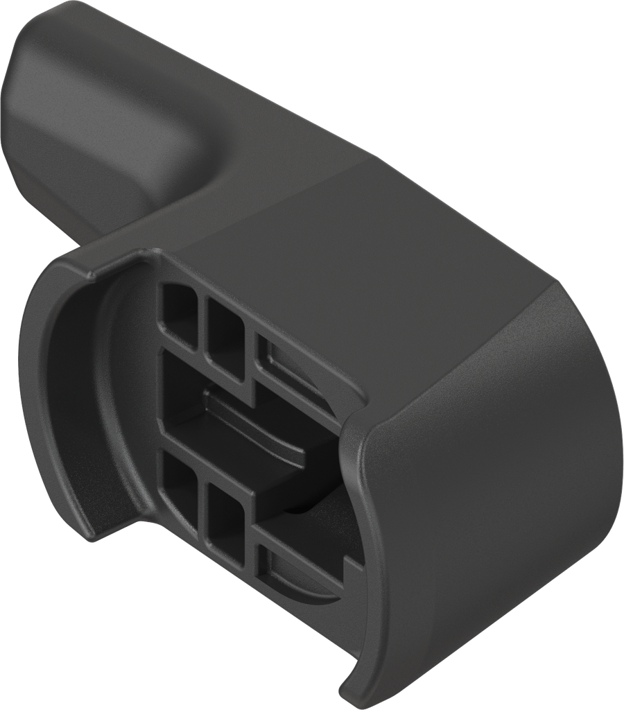 Rastzunge H = 18 mm, Polyamid GF schwarz