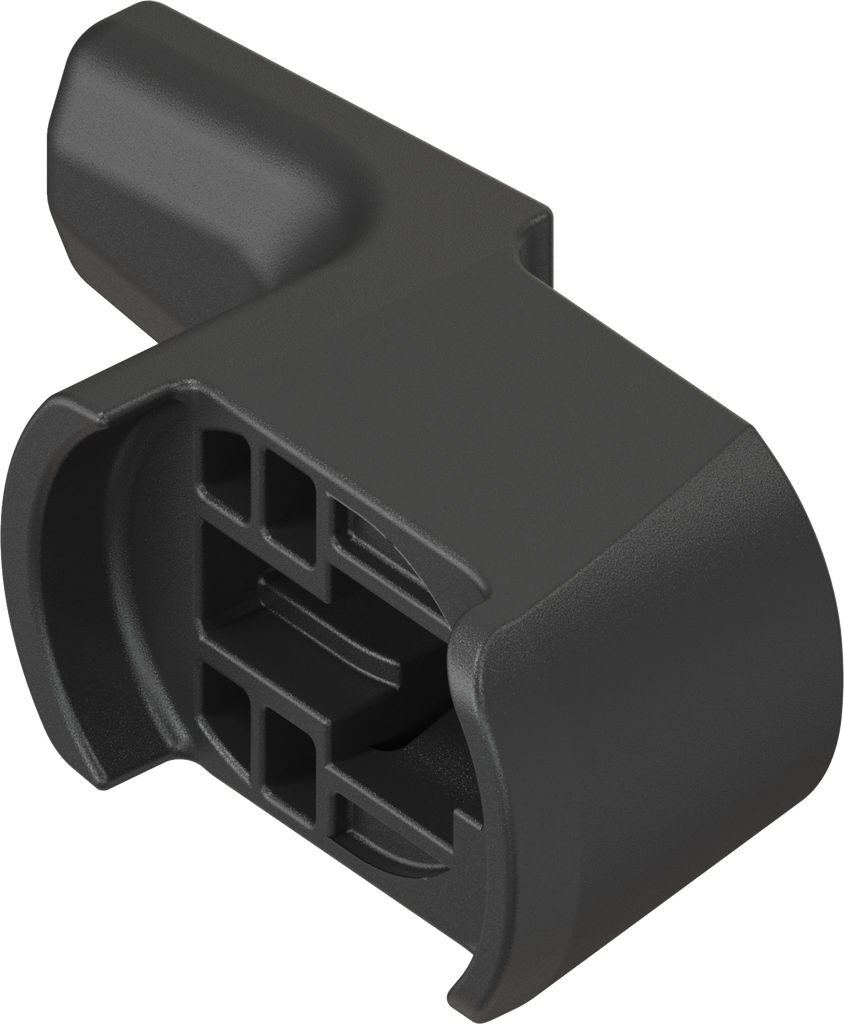 Rastzunge H = 22 mm, Polyamid GF schwarz