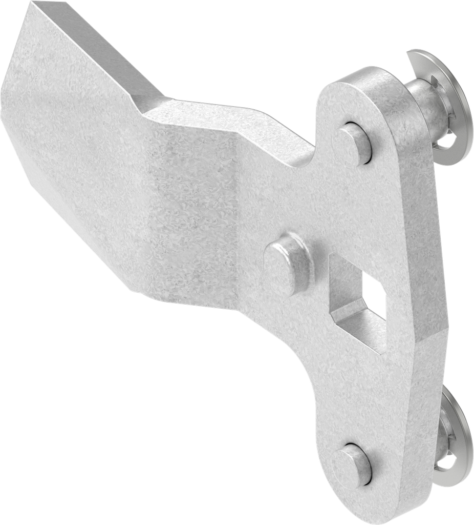 3-Point cam, Steel zinc-plated