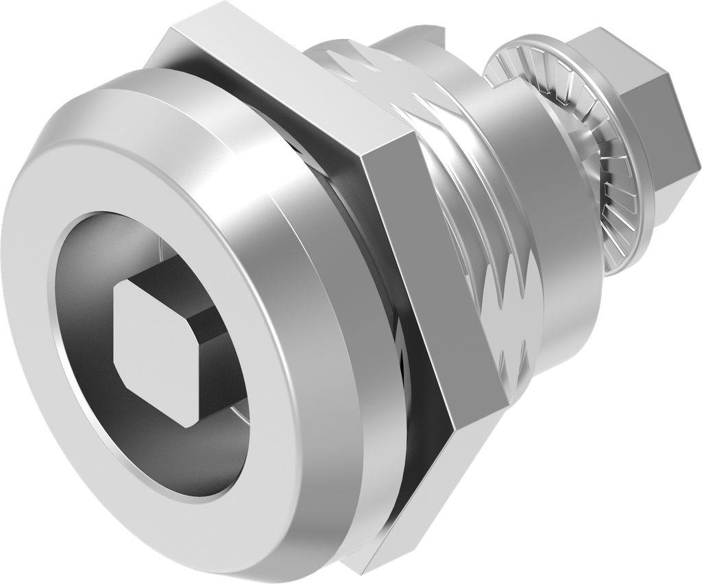 Trilvast slot vierkant 7, RVS 303